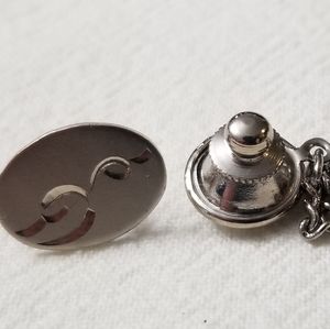 Sterling Silver Tie Late 1940s